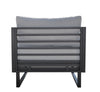 Renava Wharf Outdoor Grey & Black Sofa Set Model VGGES0273