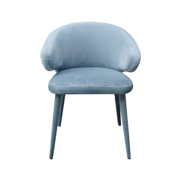 Modrest Salem Modern Blue Grey Fabric Dining Chair Model VGEUMC-9253CH-A-BLUGRY-DC