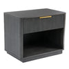Santa Monica Modern Grey Wash Nightstand