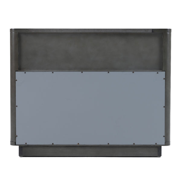 Santa Monica Modern Grey Wash Nightstand