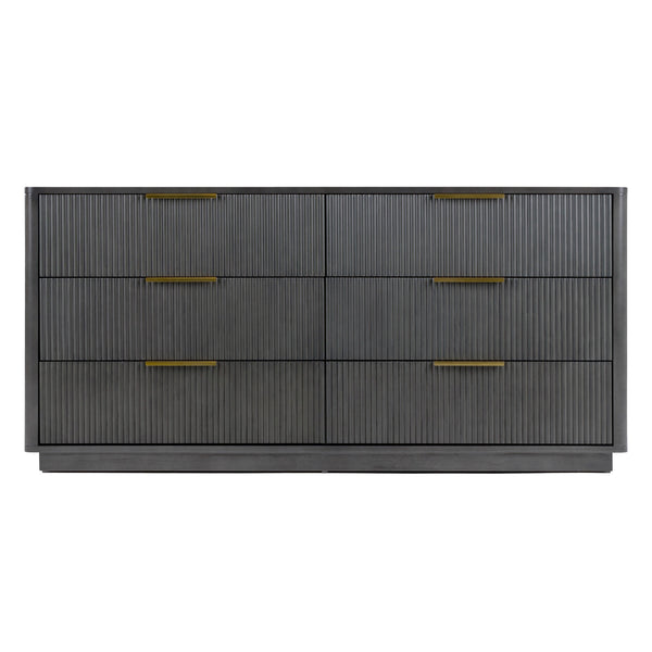 Santa Monica Modern Grey Wash Dresser