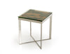 Modrest Santiago Modern Rectangular Wood Mosaic End Table Model VGEWF1193-1AB