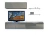 Mo Usa2 Modena Grey Tv Entertainment System Made In Italy Model VGMUMO-USA4-GR
