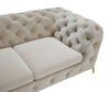 Divani Casa Sheila Transitional Beige Fabric Chair Model VGCA1346-BEIX-C