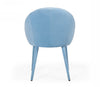 Modrest Sanders Modern Blue Dining Chair Model VGEU-MC-9193CH-A