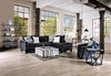 Furniture of America Modbury Stripe Multi Transitional Ottoman Model SM5160-OT