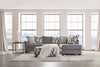 Furniture of America Amersham Gray Transitional Ottoman Model SM5174-OT