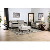 Furniture of America Harlech Gray Mid-Century Modern Ottoman Model SM8004-OT