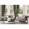 Furniture of America Pierpont Gray Transitional Ottoman Model SM8012-OT
