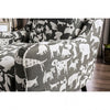 Furniture of America Patricia Pattern Contemporary Animal Pattern Chair Model SM8171-CH-DG