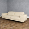 Lamod Italia Soho Italian Off White Leather Sofa Model VGDTSOHO-SF-OFFWHT-S