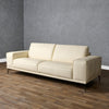 Lamod Italia Soho Italian Ivory Leather Sofa Model VGDTSOHO-SF-IVORY-S