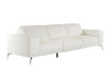 Lamod Italia Soho Italian White Leather Sofa Model VGDTSOHO-SF-WHT