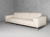 Lamod Italia Soho Italian Grey Leather Sofa Model VGDTSOHO-SF-GRY