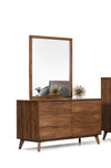 Nova Domus Soria Mid Century Walnut Mirror Model VGMABR-32-MIR