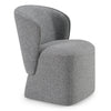 Modrest Souza Modern Grey Fabric Swivel Dining Chair Model VGKK-KF.Y1256-GRY