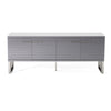 Modrest Splendor Grey High Gloss Slatted Buffet Model VGVCG20256-GRY-BUF