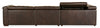 Hooker Furniture Living Room Savion Deux 5 Seat Sectional with Three Power Recliners and Six Power Headrests Model SS435-5PC3-089