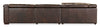 Hooker Furniture Living Room Savion Deux 5 Seat Sectional with Four Power Recliners and Six Power Headrests Model SS435-5PC4-089