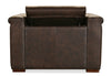 Hooker Furniture Living Room Savion Deux Power Recliner with Power Headrest Model SS435-PH1-089
