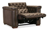 Hooker Furniture Living Room Savion Deux Power Recliner with Power Headrest Model SS435-PH1-089