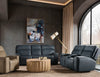 Hooker Furniture Living Room Riverton Power Gliding Recliner with Power Headrest and Lumbar Model SS708-PHLG1-086