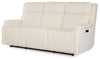 Hooker Furniture Living Room Nelson Zero Gravity Power Sofa with Power Headrest and Lumbar Model SS836-PHZL3-402