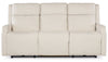 Hooker Furniture Living Room Nelson Zero Gravity Power Sofa with Power Headrest and Lumbar Model SS836-PHZL3-402