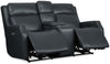 Hooker Furniture Living Room Nelson Zero Gravity Power Console Loveseat with Power Headrests and Lumbar Model SS836-PHZLC2-049