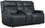 Hooker Furniture Living Room Nelson Zero Gravity Power Console Loveseat with Power Headrests and Lumbar Model SS836-PHZLC2-049