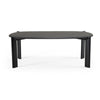 Modrest Steven Modern Black Oval Dining Table Model VGWD-PRY-DN-BLK