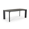 Modrest Steven Modern Black Oval Dining Table Model VGWD-PRY-DN-BLK