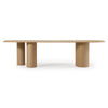 Summit Modern 118" Natural Ash Dining Table
