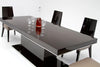 Noble Modern Ebony Lacquer Dining Table Model VGHB131T-EBONY