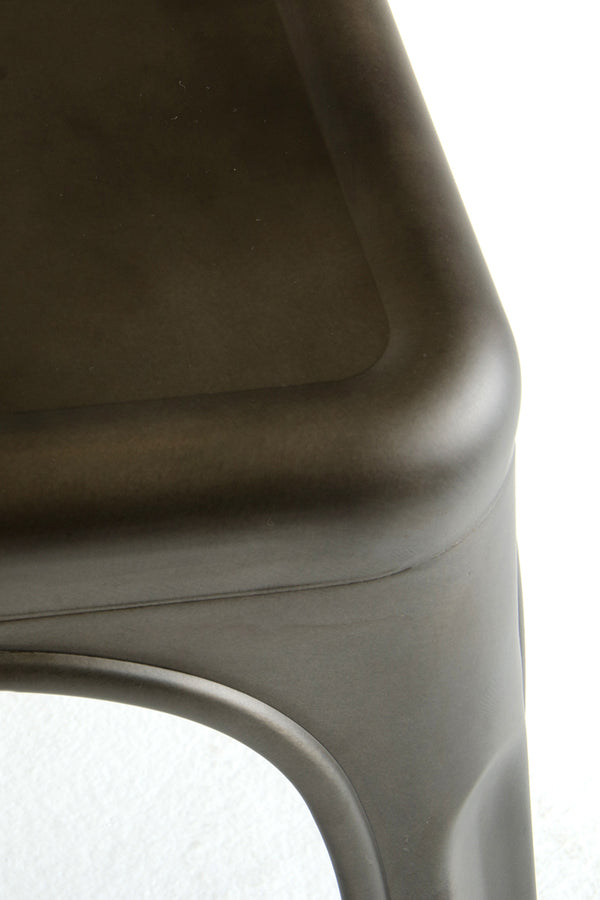 Elan Modern Rust Metal Dining Chair (Set Of 2) Model VGCBT-5816-RUST