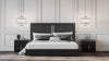 Eastern King Modrest Ari Italian Modern Grey Bed Model VGACARI-BED-EK