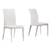 Taryn Modern White Dining Chair (Set Of 2) Model VGVC-B803-WHT