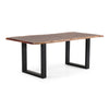 Taylor Modern 79" Live Edge Wood Dining Table