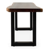 Taylor Modern Live Edge Wood Small 79" Dining Bench