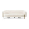Divani Casa Thrive Modern Beige Fabric & Antique Brass Sofa Model VGFA-SF2012