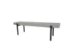 Modrest Timlin Modern Concrete & Metal Bench Model VGGRTIMLIN-GRY-BENCH