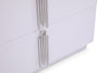 Modrest Token Modern Glossy White & Stainless Steel Chest Model VGVCJ815-5H-WHT-3-3