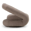 Divani Casa Tony Modern Brown Fabric Swivel Accent Chair Model VGOD-ZW-24074-G1002-5