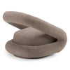 Divani Casa Tony Modern Brown Fabric Swivel Accent Chair Model VGOD-ZW-24074-G1002-5