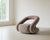 Divani Casa Tony Modern Brown Fabric Swivel Accent Chair Model VGOD-ZW-24074-G1002-5