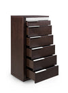 Modrest Torino Modern Brown Oak & Grey Chest Model VGWCD-D04-BRNOAK