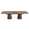 Modrest Truman Mid Century Modern Walnut Extendable Dining Table Model VGMA-MI-5346