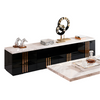 Modrest Kingsley Modern Marble & Rosegold Tv Stand Model VGVCTV8933
