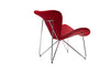 Modrest Decatur Mid Century Red Fabric Accent Chair Model VGOBTY105-RED