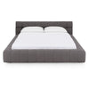 Divani Casa Tyree Modern Tufted Grey Fabric Bed Model VGOD-DY-22116-GRY